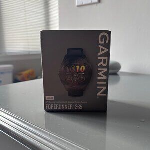 Garmin Forerunner 265 GPS Running Smartwatch - New in Box NWT
